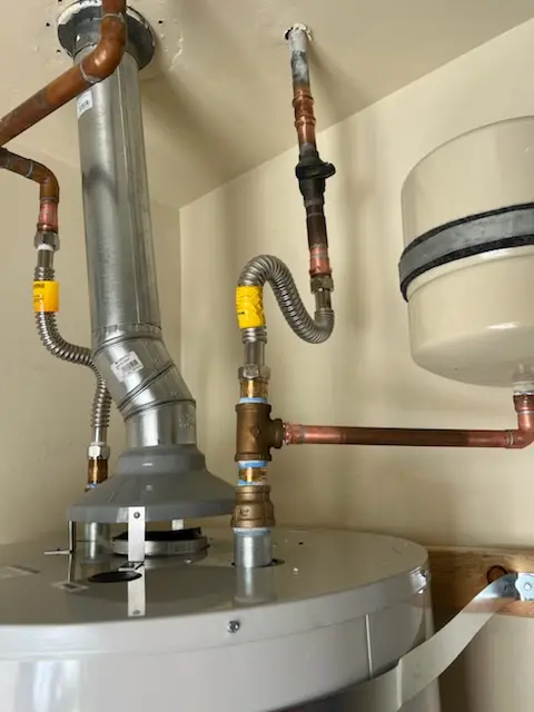 Water heater installation and plumbing repair in Mankato